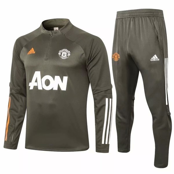 Giacca Manchester United 2020-2021 Verde Navy